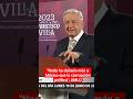 Cero TOLERANCIA a la corrupción en nuestro país: AMLO #milenioshorts