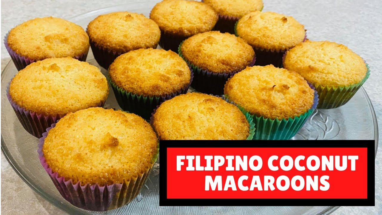 HOW TO MAKE FILIPINO COCONUT MACAROONS/ PINOY DESSERTS