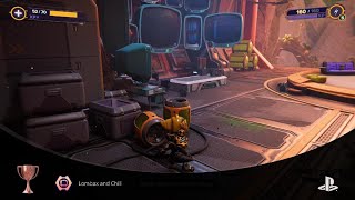 Ratchet & Clank Rift Apart Lombax And Chill Bronze Trophy Turn On The Tv In Rivets Hideout