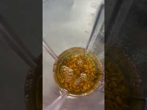 خلطة منقوع الحلبة مع الحنة للشعر 