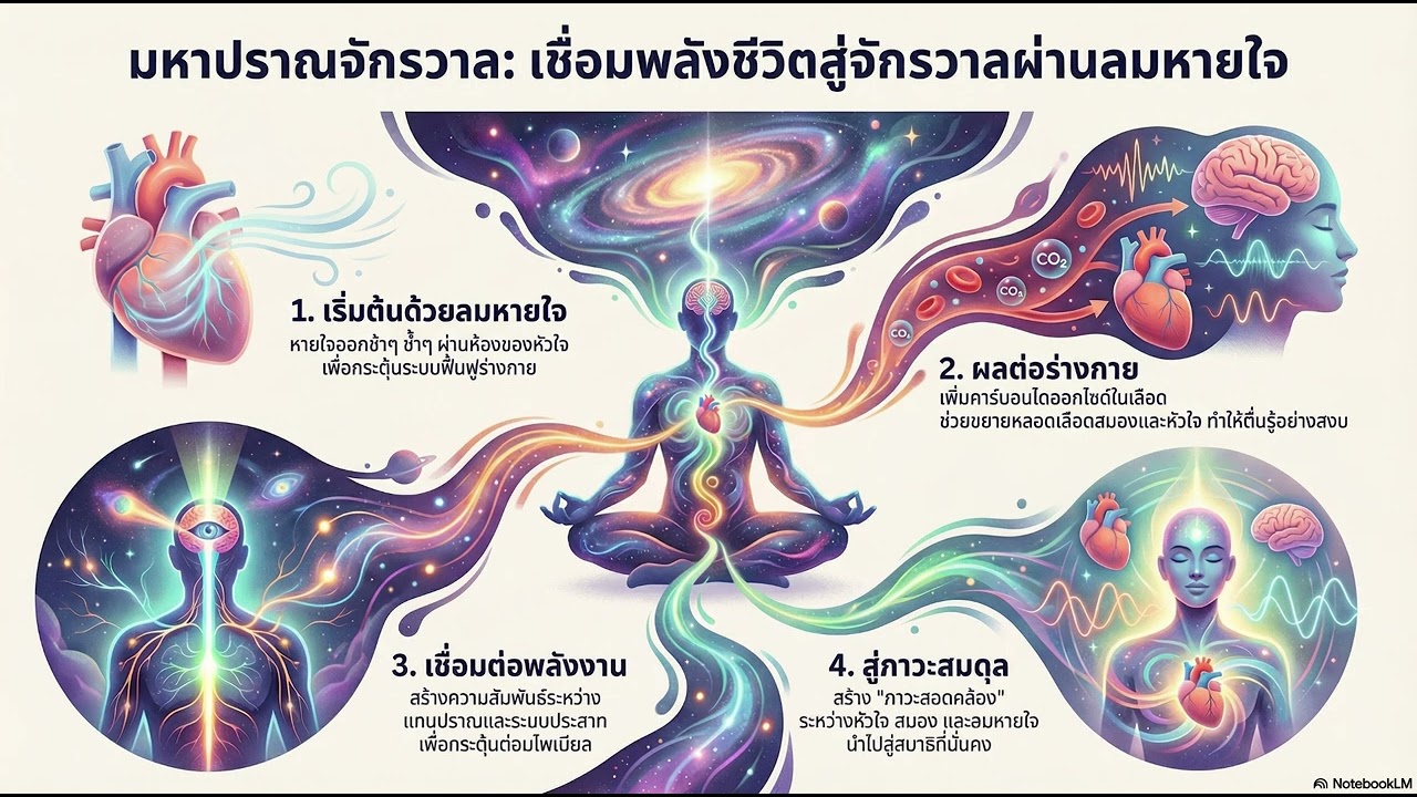 พลังลมหายใจ เชื่อมกายสู่จักรวาล