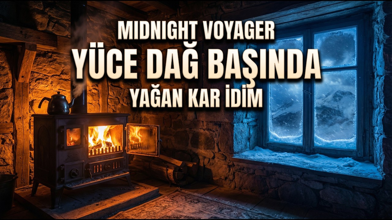 Yüce Dağ Başına Yağan Kar İdim | Anatolian(Anadolu) Minimal Bağlama Ambient & Lo-fi Etnik| 4K