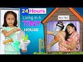 24 Hours Living In A Tiny House Challenge | ShrutiArjunAnand