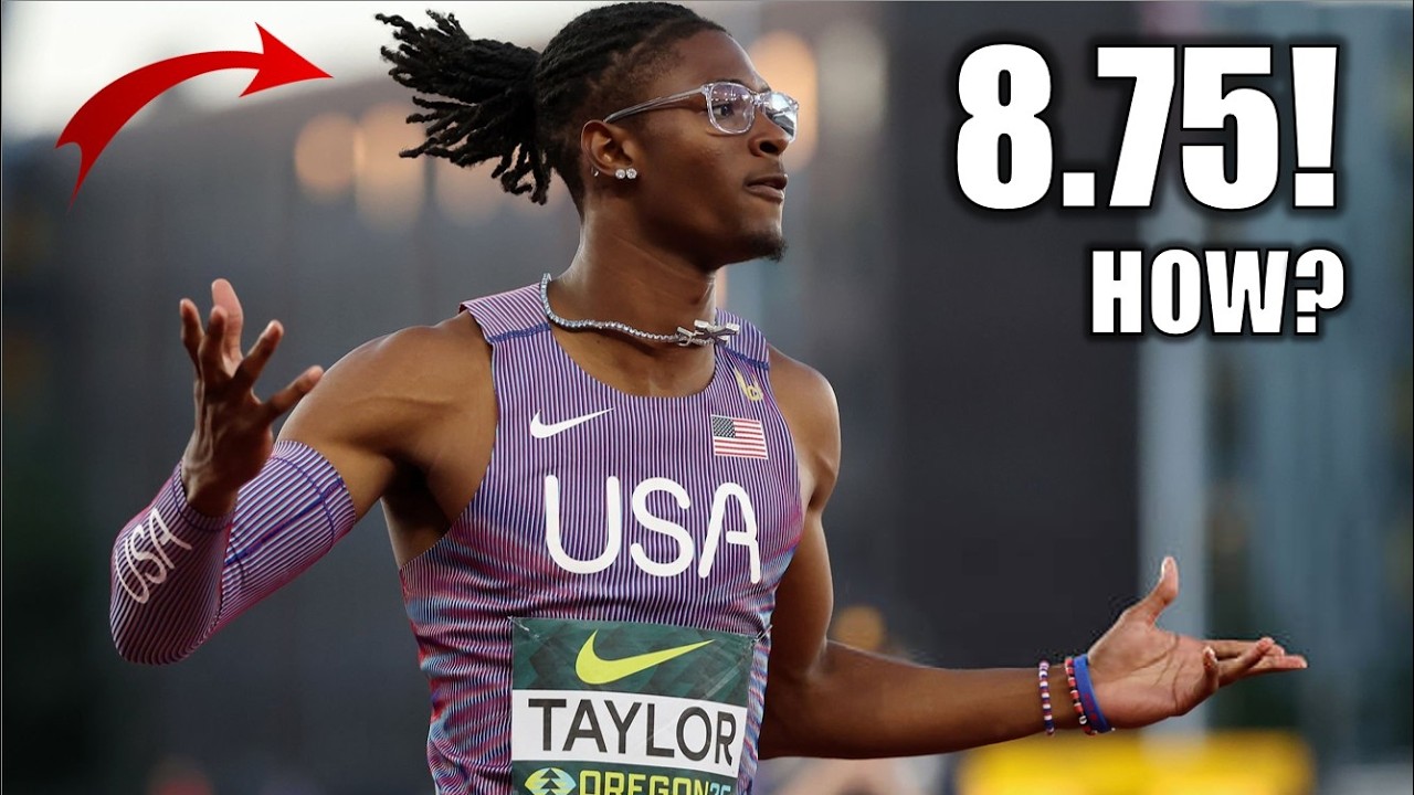 A NEW WORLD RECORD!! || Tate Taylor STUNS Crowd With Historic 4x100 World Record!