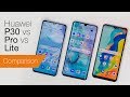 Huawei P30 vs P30 Pro vs P30 Lite