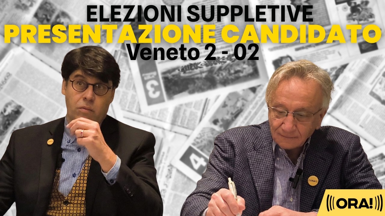 Conferenza Stampa: presentazione della candidatura di Andrea Paccagnella