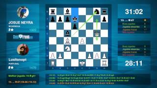 Chess Game Analysis: Lusitanopt - JOSUE NEYRA : 1-0 (By ChessFriends.com)