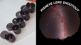 Fisheye Lenses for Astrophotography - TTArtisan vs. Sigma  vs. Canon vs. Opteka - SHOOTOUT