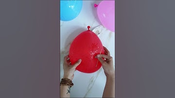 Play with something very new. Inject water balloons. Please do not imitate dangerous actions#3