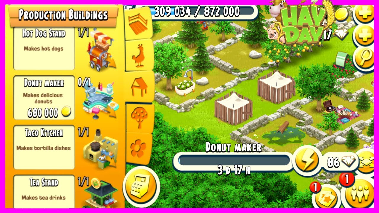 Hay Day | New Donut Maket Summer 2021 Update | Hay Day GameHD. - YouTube