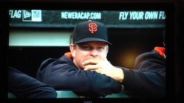 Matt Cain shows off his good hand