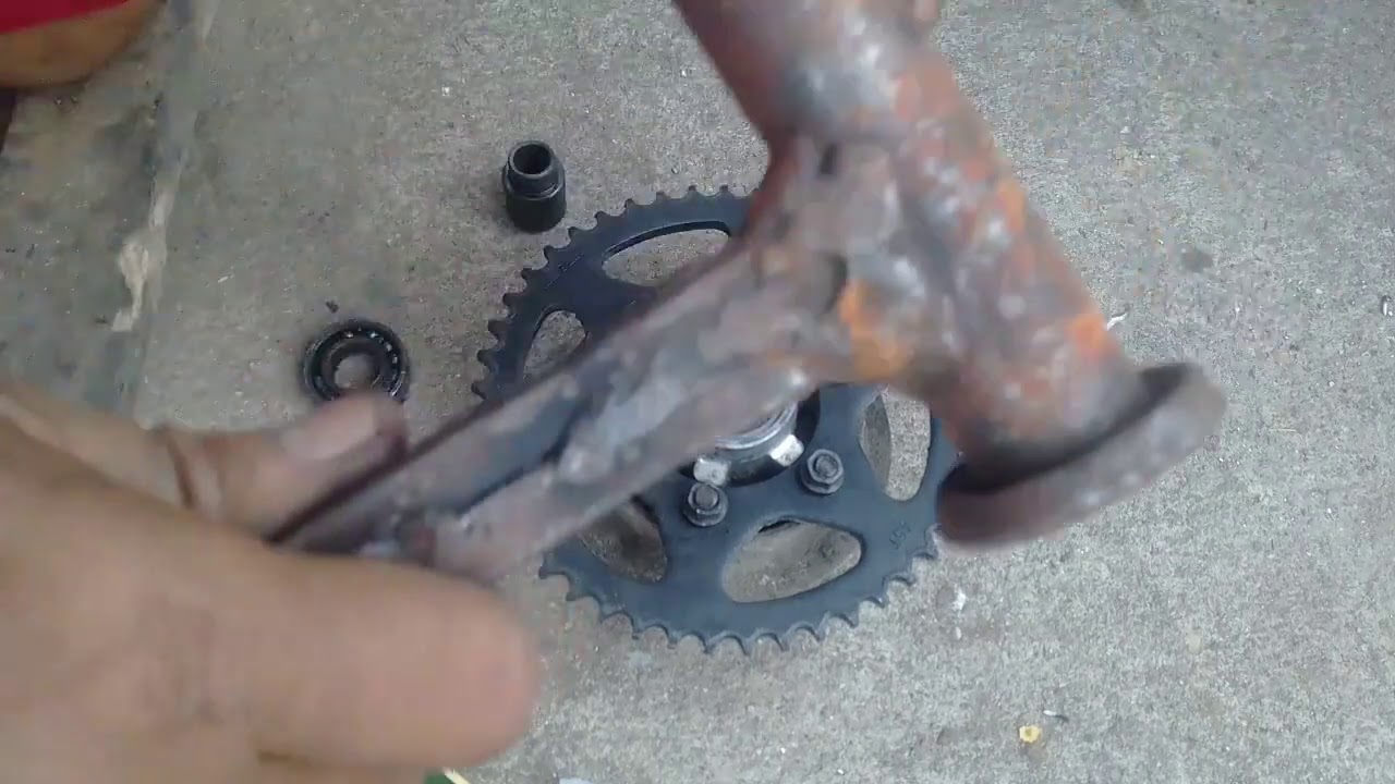 Kawasaki barako 2;replaced worned out bearing;spracket bearing with serial number 6004