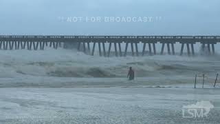 07-21-2026 Navarre Beach, FL - Tropical Storm Bertha Brings Dangerous Surf to Southern Coast