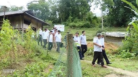 Phó Bí thư Tỉnh ủy Nguyễn Mạnh Dũng khảo sát thực tế tại huyện Bắc Mê - Ngày 9/6/2022