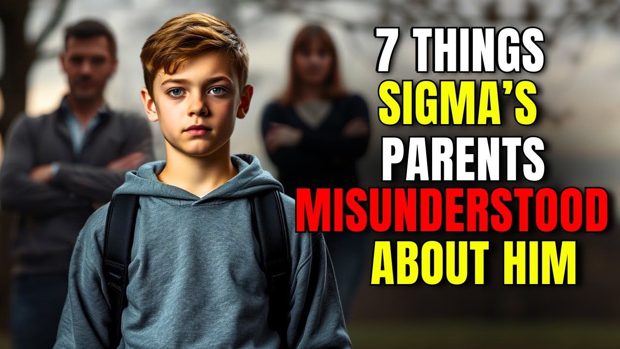7 Times Parents MISREAD a Sigma Male's True Self in Childhood
