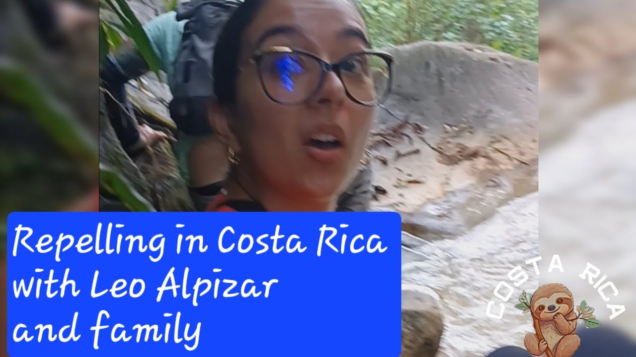I Went Rock Climbing in COSTA RICA (And it was MIND-BLOWING) Leo Alpizar and family