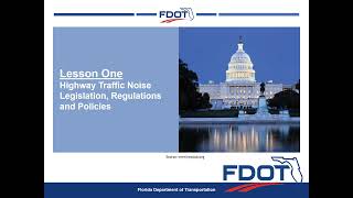 Noise Legislation Regulations and Policies