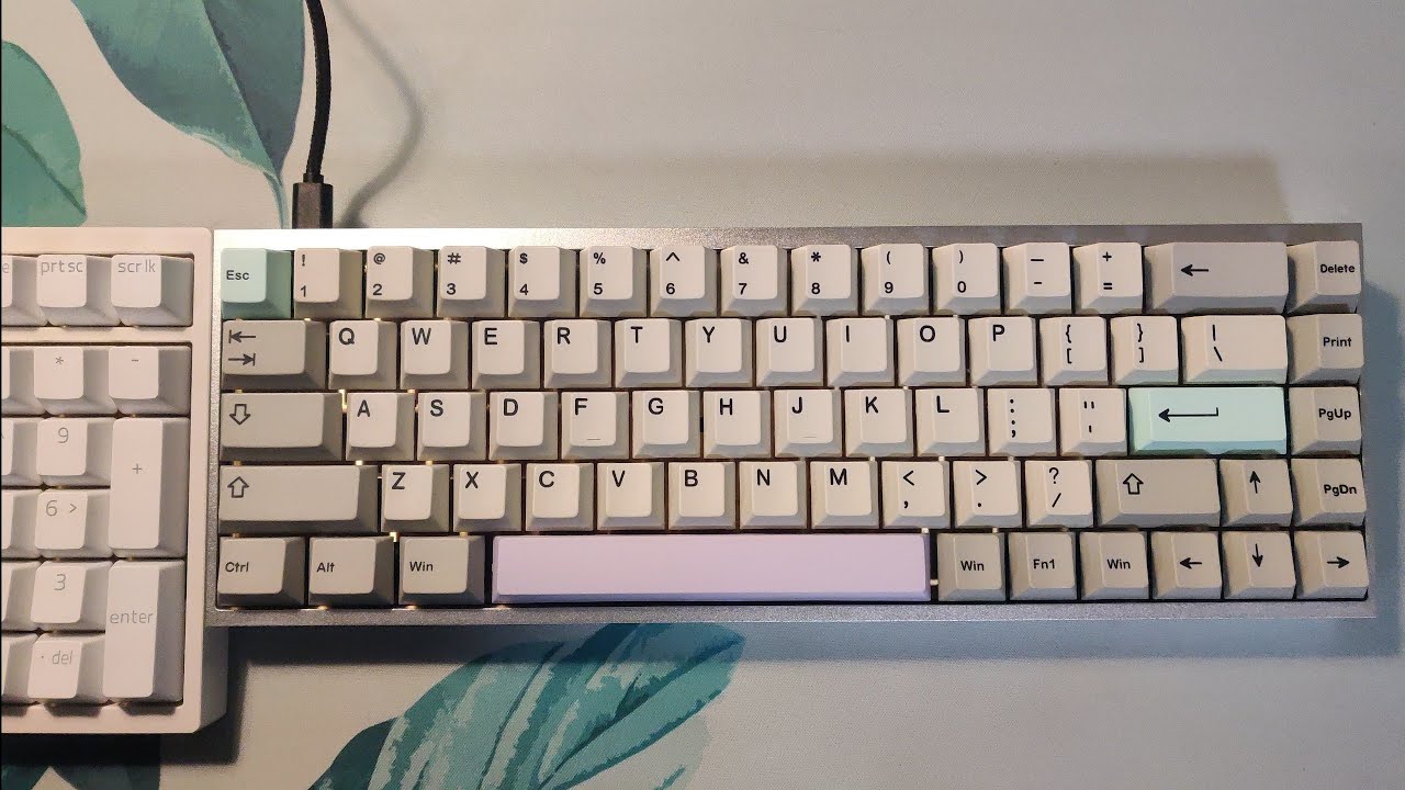 TOFU65 ORing Mod w/Lubed Banana Splits Switches Typing Sound Test