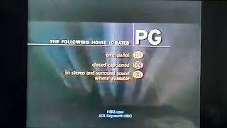 Opening To Harry Potter And The Chamber Of Secrets 2002 On Hbo Sunday, November 9, 2003