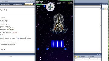 vb. net Space Shooting Game Level 1 and 2