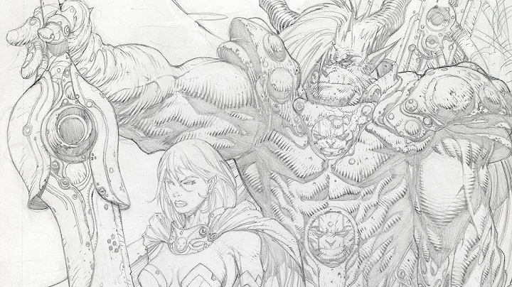Comic Book Pencilling with Stephen Platt From Thum...