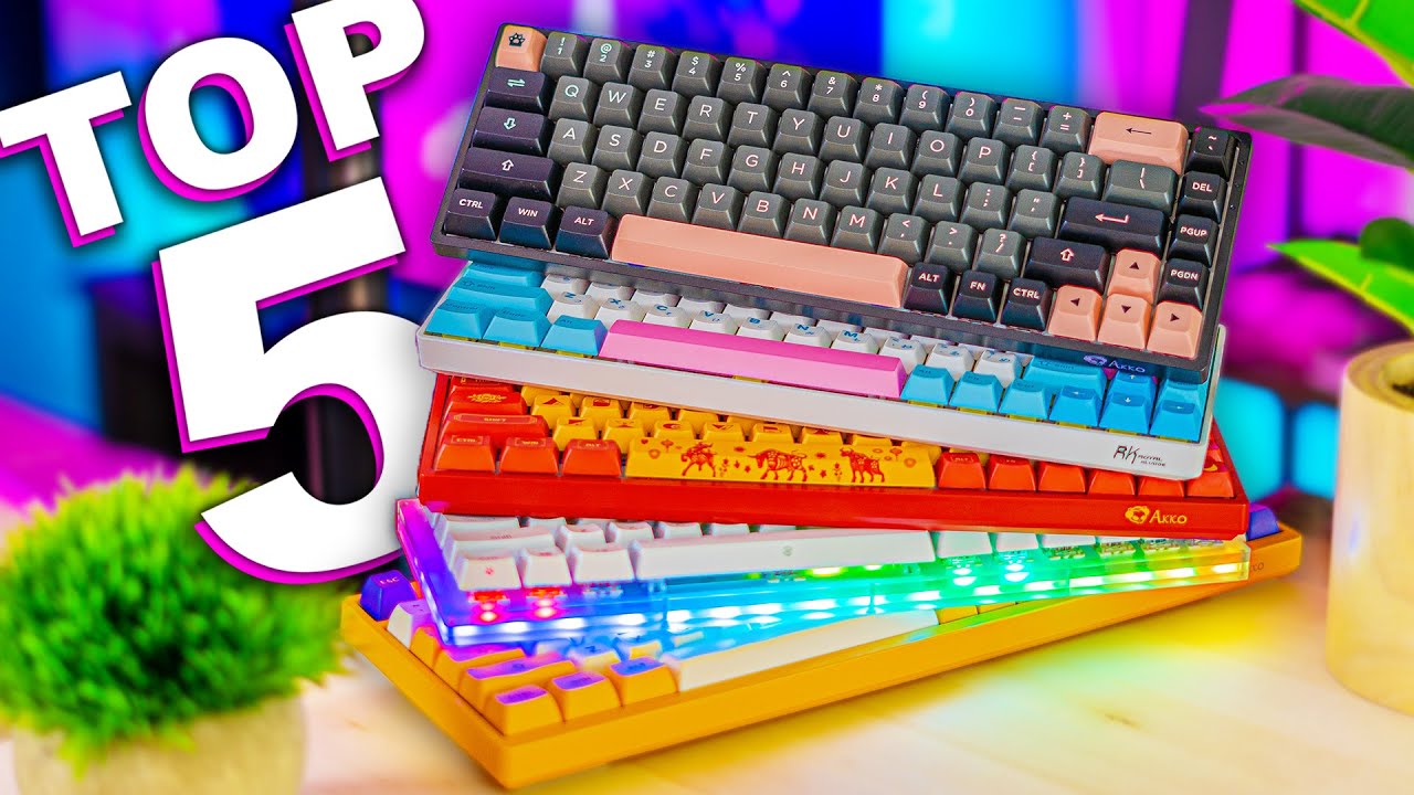 Top 5 Budget Mechanical Keyboards 2022 YouTube