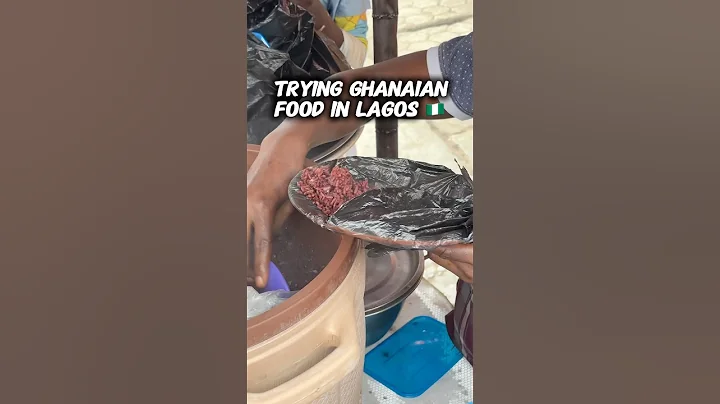 Trying Ghanaian food in Lagos 🇳🇬 #dayinmylife #waakye