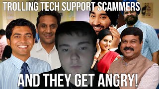 Trolling Tech Support Scammers and They Get Angry! (Microsoft, PayPal, Roku)