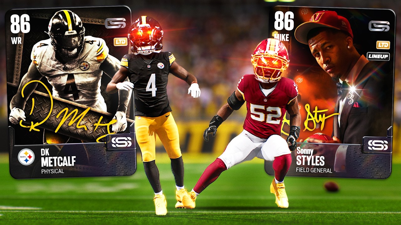 86 LTD Sonny Styles & DK Metcalf were 3.8 million coins..