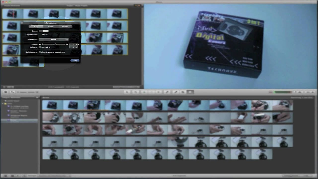 Imovie Verlangsamen Beschleunigen German Youtube