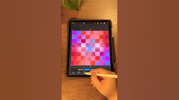 Create this seamless pattern design in procreate.A#procreate #shorts