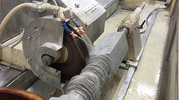 OMAG 94TE CNC Lathe - Rough Cutting a Baluster