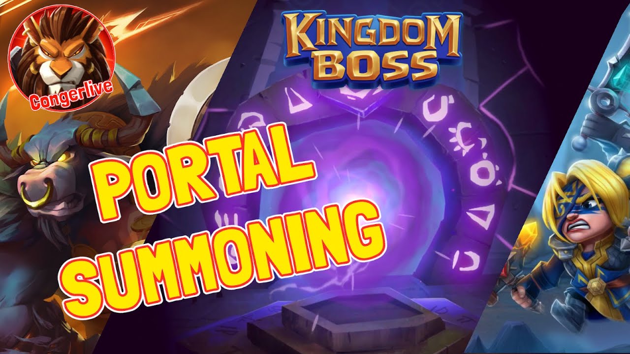 KINGDOM BOSS GACHA PULLS SUMMONING PORTAL 5 STAR HEROES