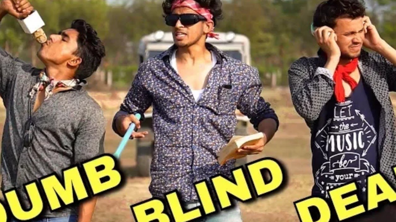 Round 2 hell dumb blind and deaf funny scene | r2h funny scene | #r2h1 ...