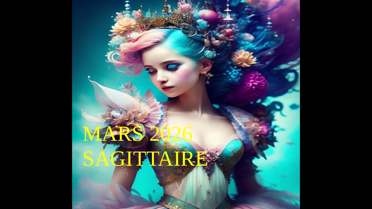 MARS 2026 SAGITTAIRE Vous atteignez vos buts une grande réussite