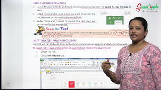 WISDOM PUBLICATION COMPUTER CONNECT CLASS 5 CHAPTER 5 EXCEL 2016 EDITING THE CELL CONTENTS