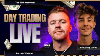 DayTrading LIVE! PW and Lucas WEST COAST!