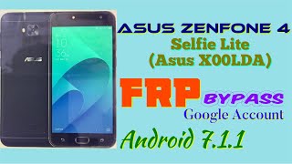 ASUS X00LDA FRP BYPASS / ASUS ZENFONE 4 SELFIE LITE FRP BYPASS