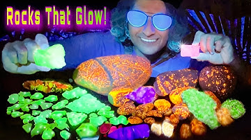 Magic Rocks!? A Journey into Fluorescent Crystals, Gems & Minerals with The Crystal Collector