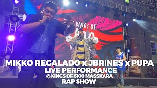 Mikko Regalado ft. JBrines & Pupa - Asian Petite - LIVE @ Kings Of 6100 Masskara Rap Show