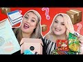 On teste des boîtes mensuelles 🎁📬 et ça finit en BOUFFE LOUCHE 😅 |  2FILLESORDINAIRES