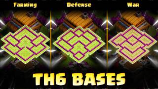 NEW BEST! TH6 Base Layouts + Links! [TOP 3] Town Hall 6 Base 2026 - Part 1
