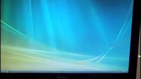 Windows Vista Running on a New Aluminum Macbook