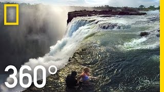 360° Victoria Falls – The Devil's Pool | National Geographic Resimi