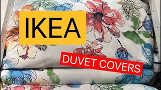 IKEA DUVET COVERS | SIMPLE HAPPY VLOGS