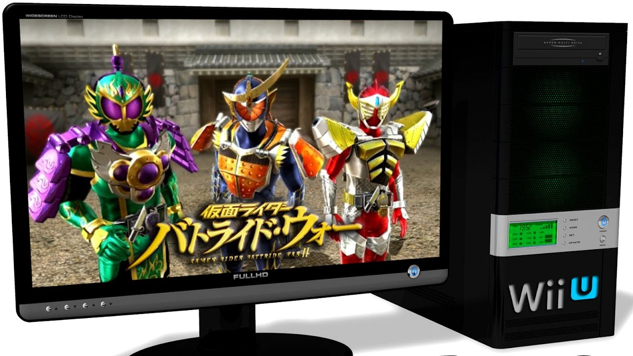 CEMU 1.7.5 Wii U Emulator - Kamen Rider: Battride War II (2014). Ingame. Test #11