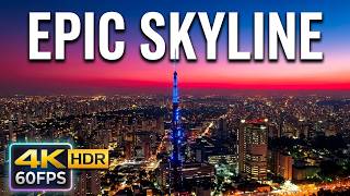 São Paulo, Brazil's economic engine and the city that never stops – 4K drone video