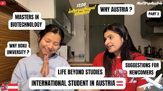 Biotechnology in Austria vs Nepal 🇳🇵🇦🇹 | Study at BOKU Vienna –Pros, Cons & Real Experience (Part 2)
