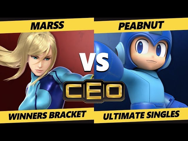 CEO 2019 SSBU - FS | Peabnut (Mega Man) Vs. PG | Marss (ZSS) Smash Ultimate Tournament W Top 192