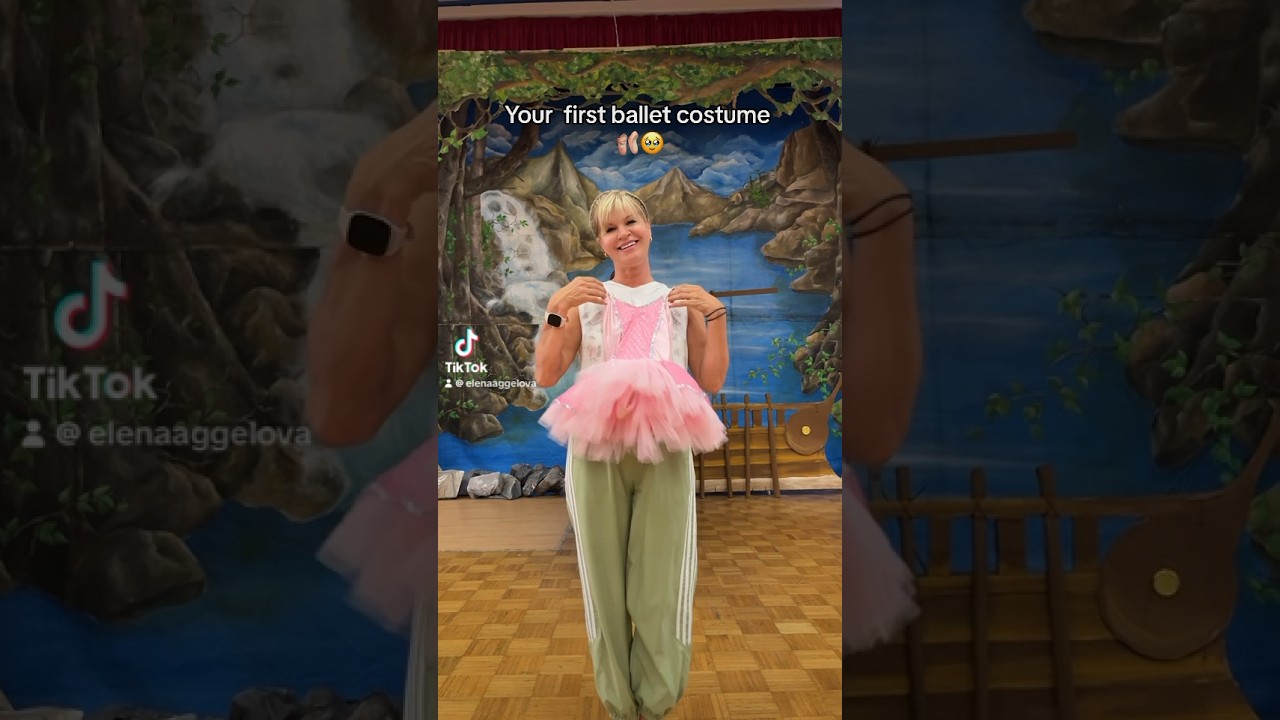 Have you kept your first ballet costume ?🥹🩰🩷